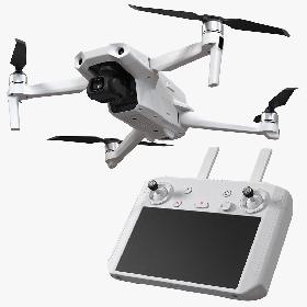 Drone UAV with Smart Controller 3D